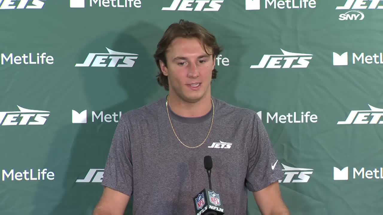 Jets rookie QB Cade Klubnik talks first preseason start, throwing to Garrett Wilson