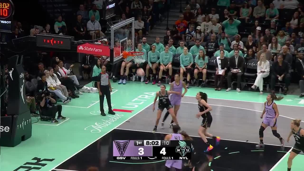 Kayla Thornton Top 3-pointers vs. New York Liberty