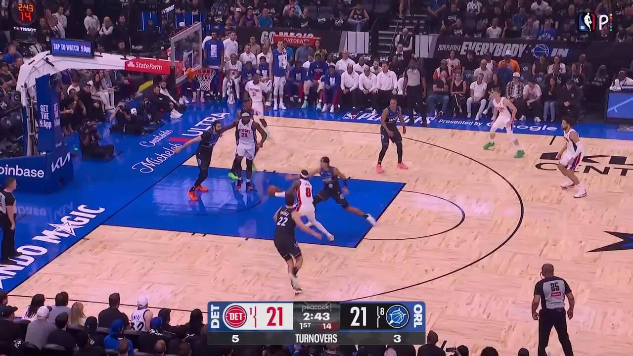 Caris LeVert with the 2 Pt
