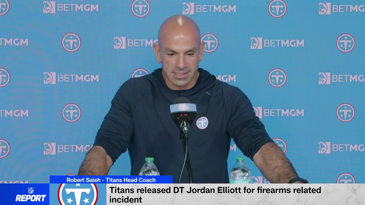 Robert Saleh speaks on Jordan Elliott's firearms related incident 'The NFL Report'