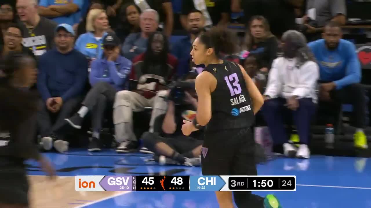 Janelle Salaun Top Points vs. Chicago Sky