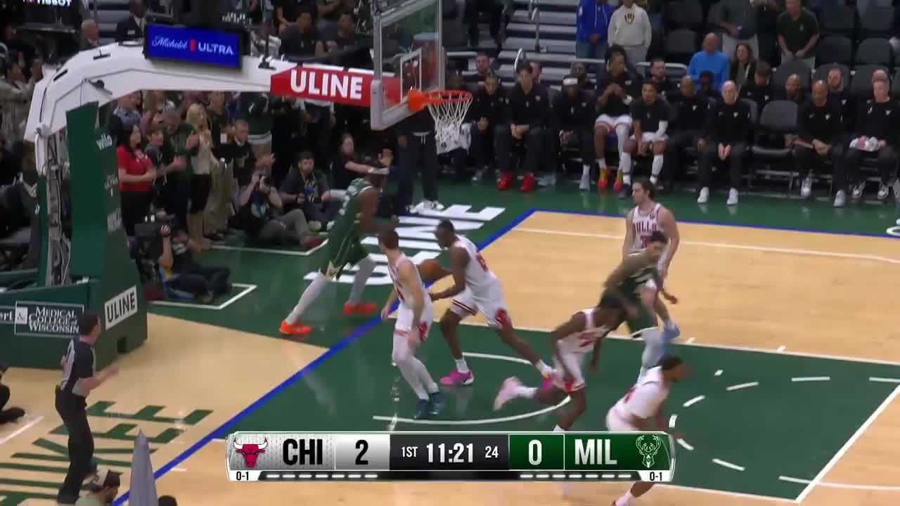 Myles Turner with the 2 Pt