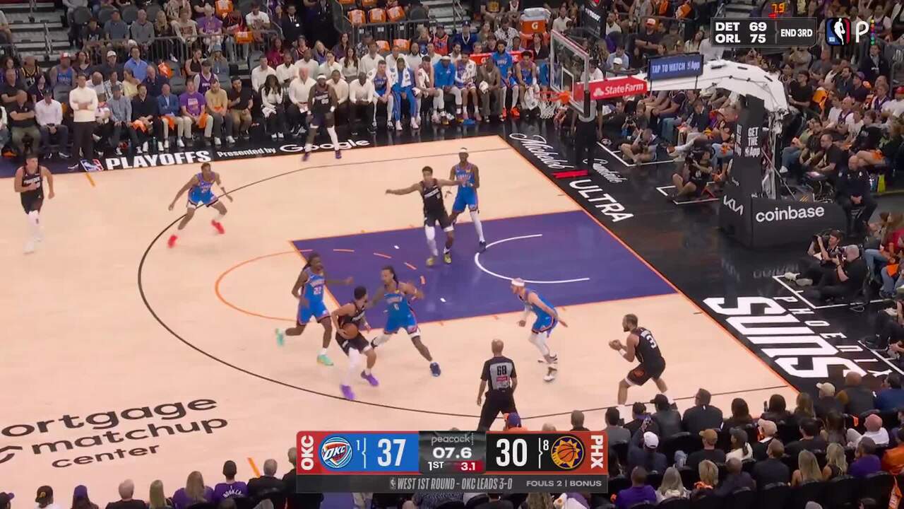 Grayson Allen dials from long distance