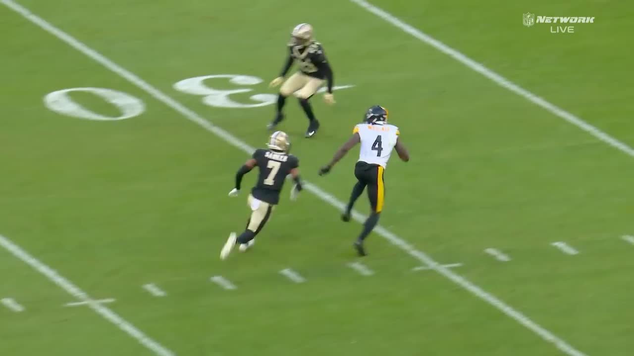 Can't-Miss Play: Rodgers' 51-yard deep ball to DK Metcalf wows the crowd in Paris