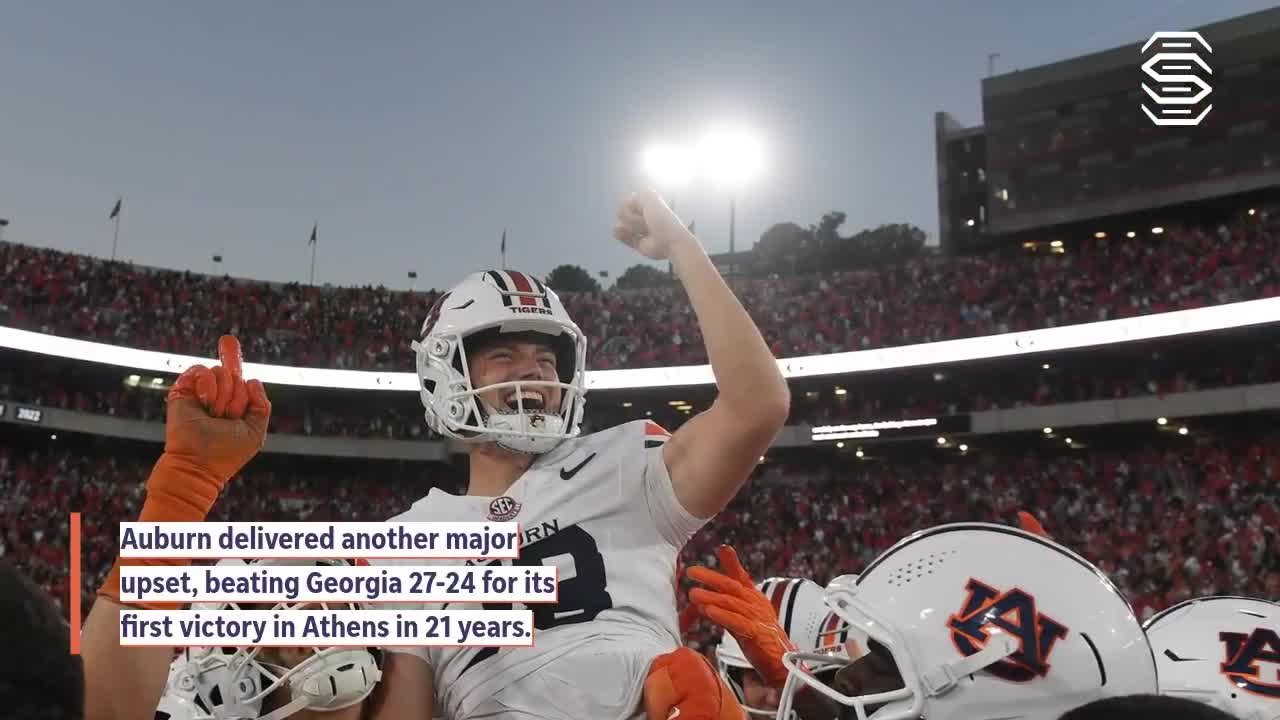 Week 7 Winners and Losers: BYU Tops Notre Dame, Auburn Stuns Georgia