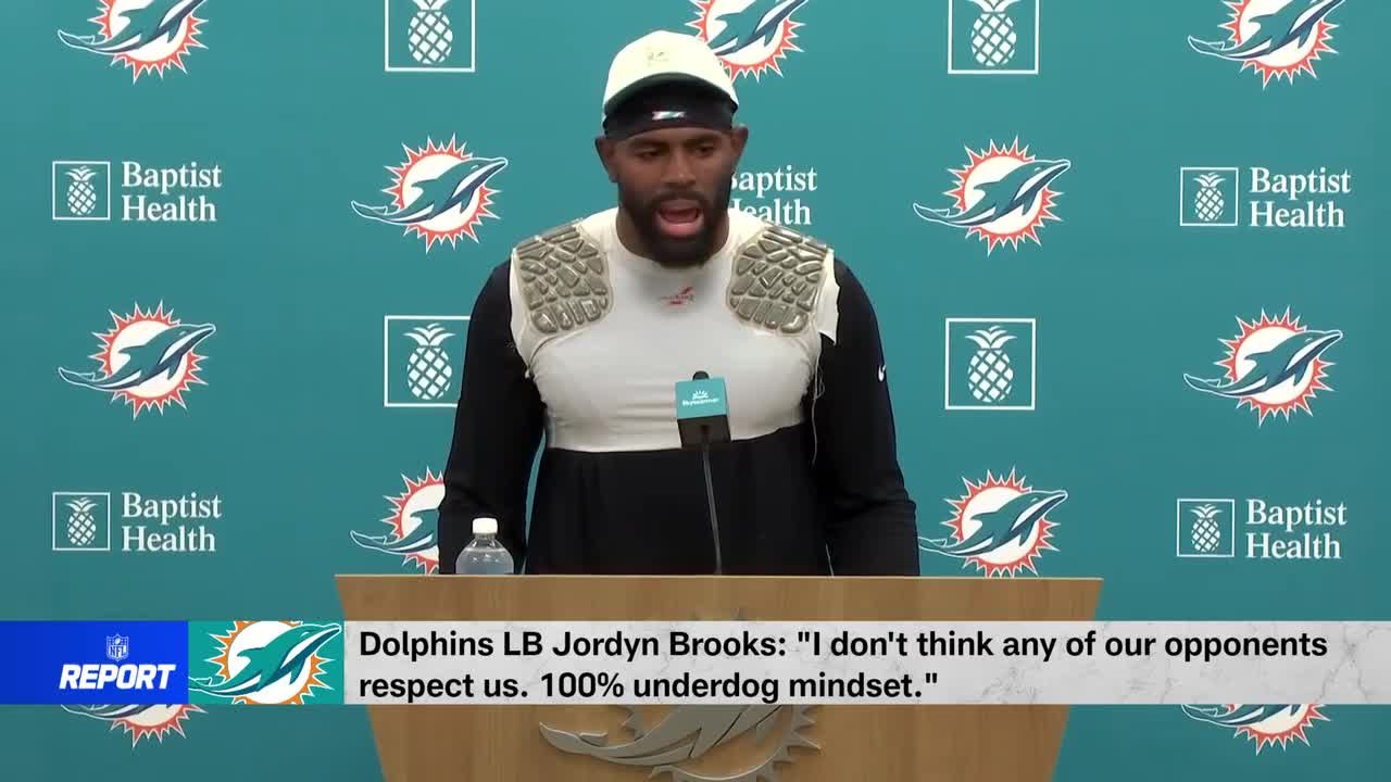 Jordyn Brooks explains Dolphins' underdog mindset 'The NFL Report'