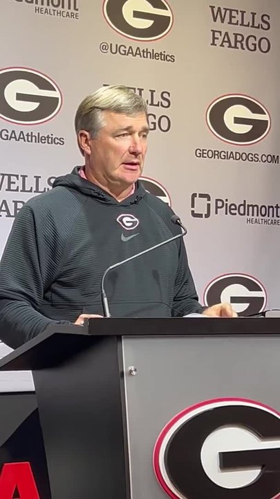 WATCH Georgia football coach Kirby Smart on wide receivers in fall camp