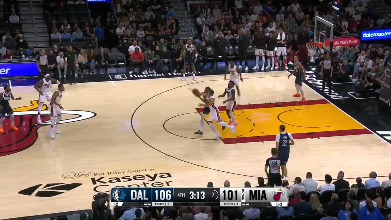 Bam Adebayo with the big dunk