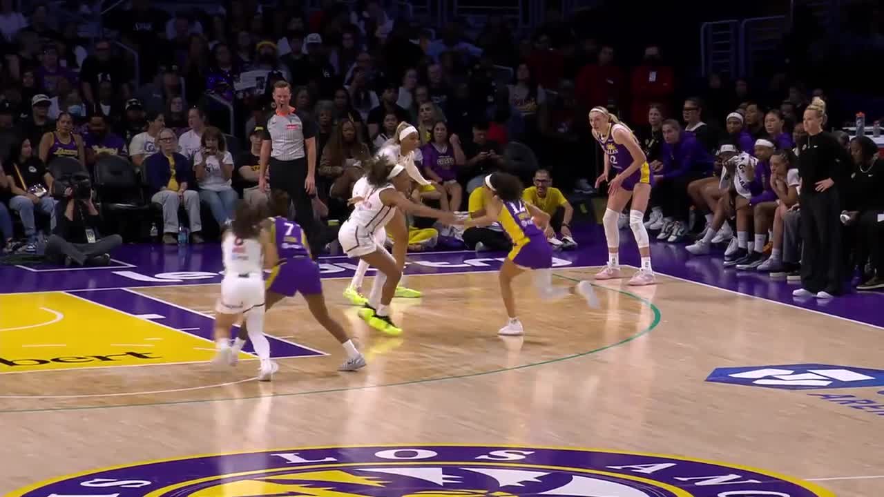 Rae Burrell Top Points vs. Washington Mystics