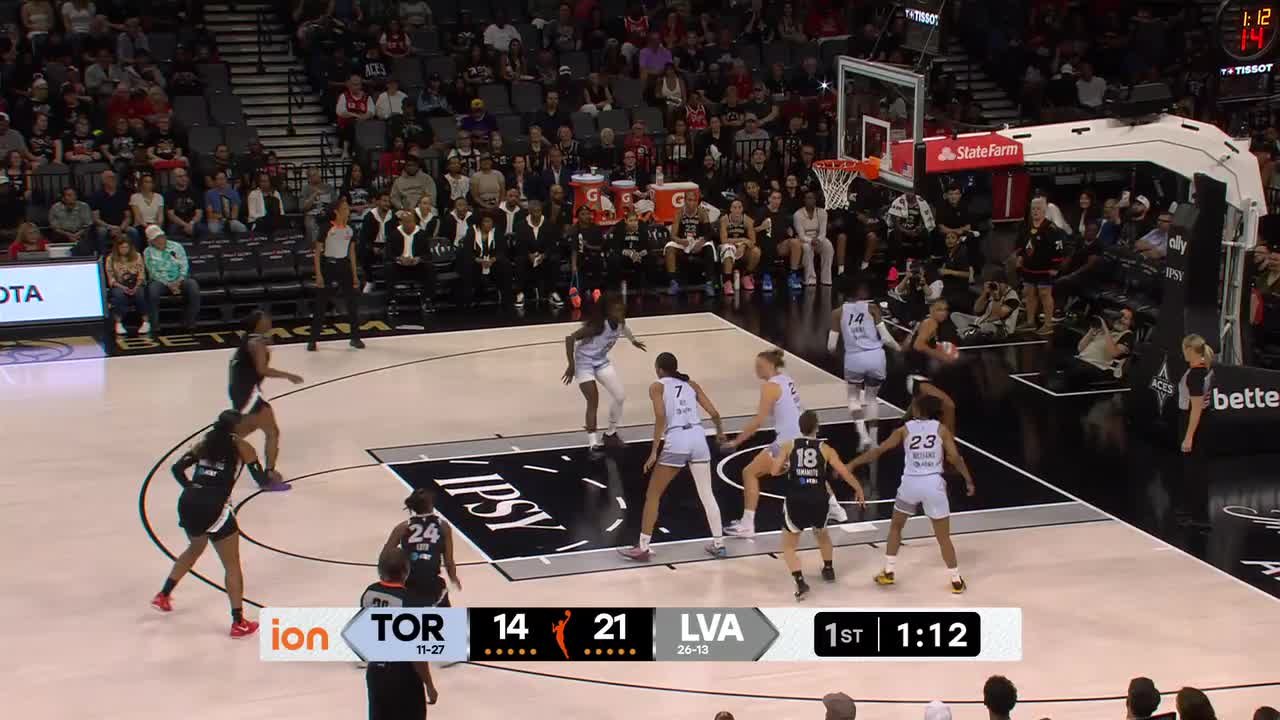 Mai Yamamoto Top 3-pointers vs. Toronto Tempo