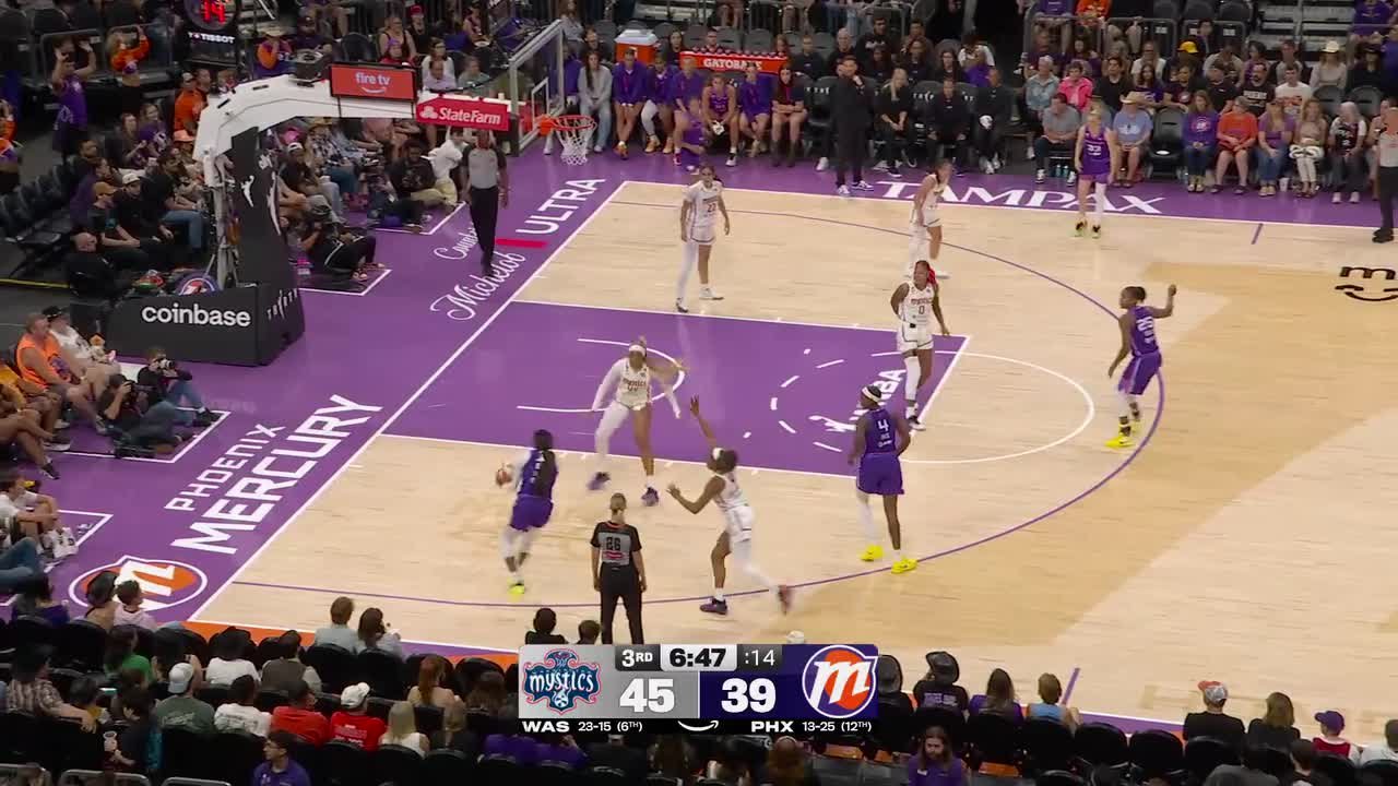 Kahleah Copper Top Points vs. Washington Mystics