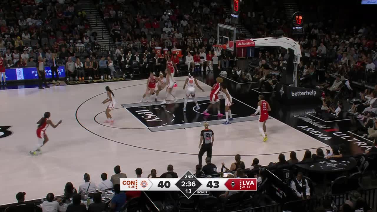 Game Recap: Las Vegas Aces 101, Connecticut Sun 78 (08/20/2026)