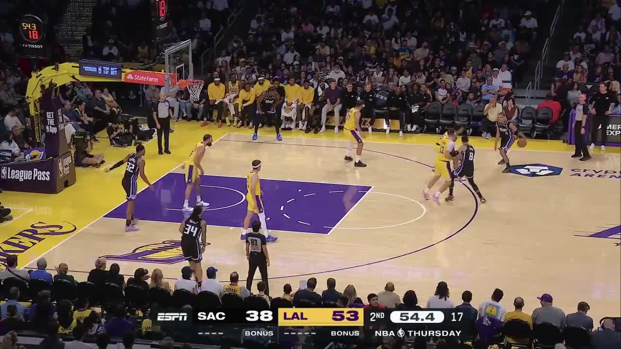 Darius Acuff Jr. hits from way downtown