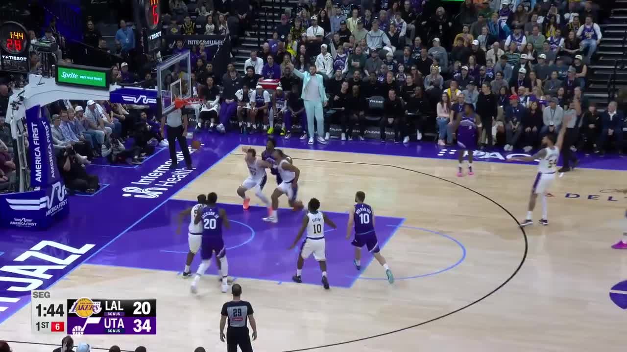 Utah Jazz vs. Los Angeles Lakers - Game Highlights