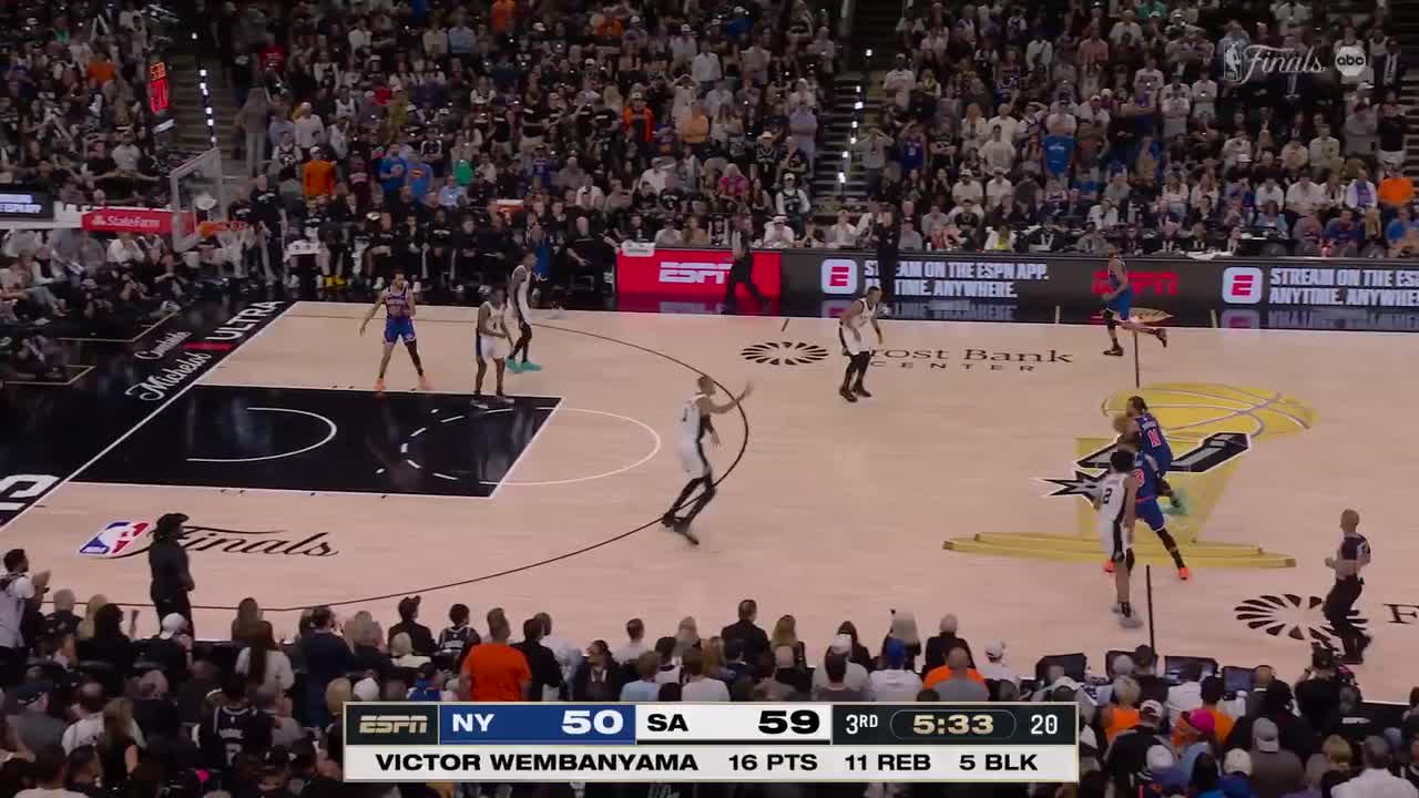 San Antonio Spurs vs. New York Knicks - Game Highlights
