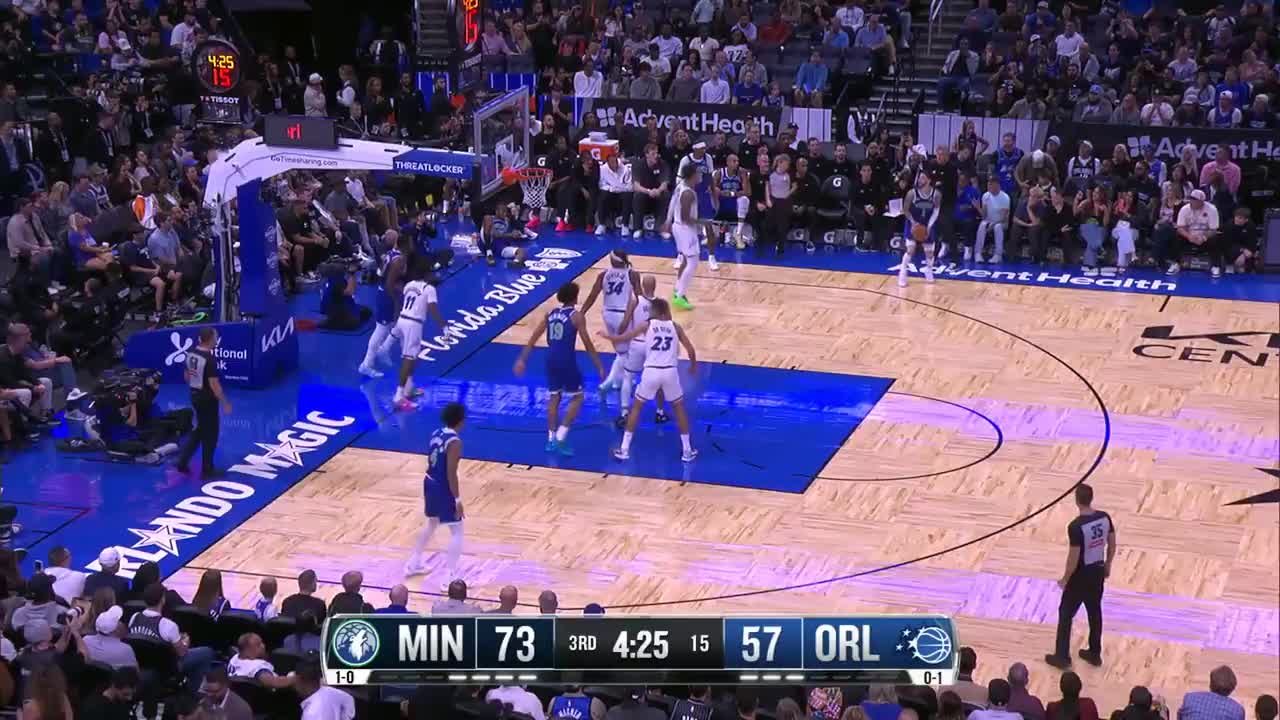 What a shot by LaMelo Ball
