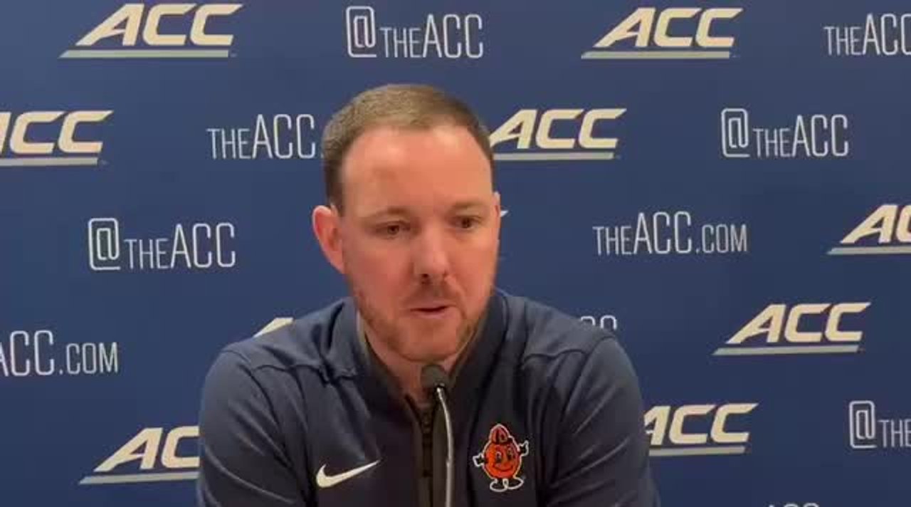 Syracuse coach Gerry McNamara discusses rebuilding programs