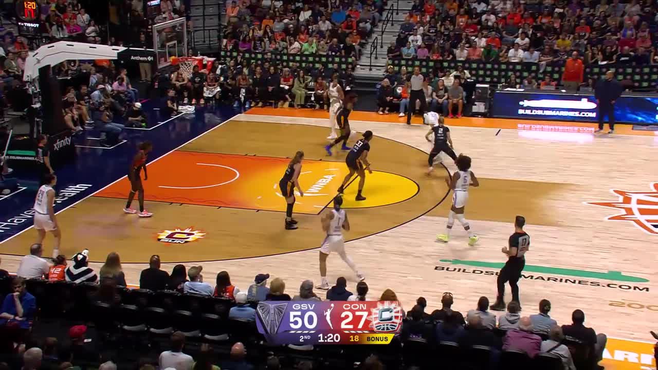 Kiah Stokes Top Points vs. Connecticut Sun
