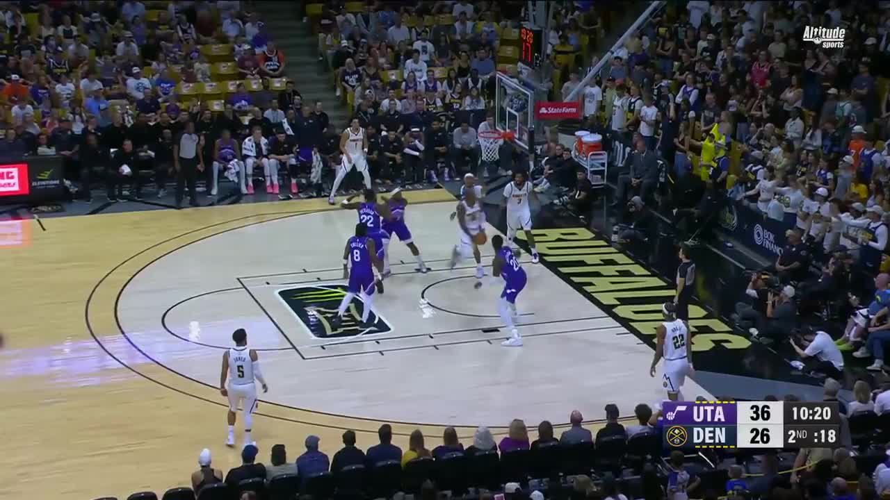 Denver Nuggets vs. Utah Jazz - Game Highlights