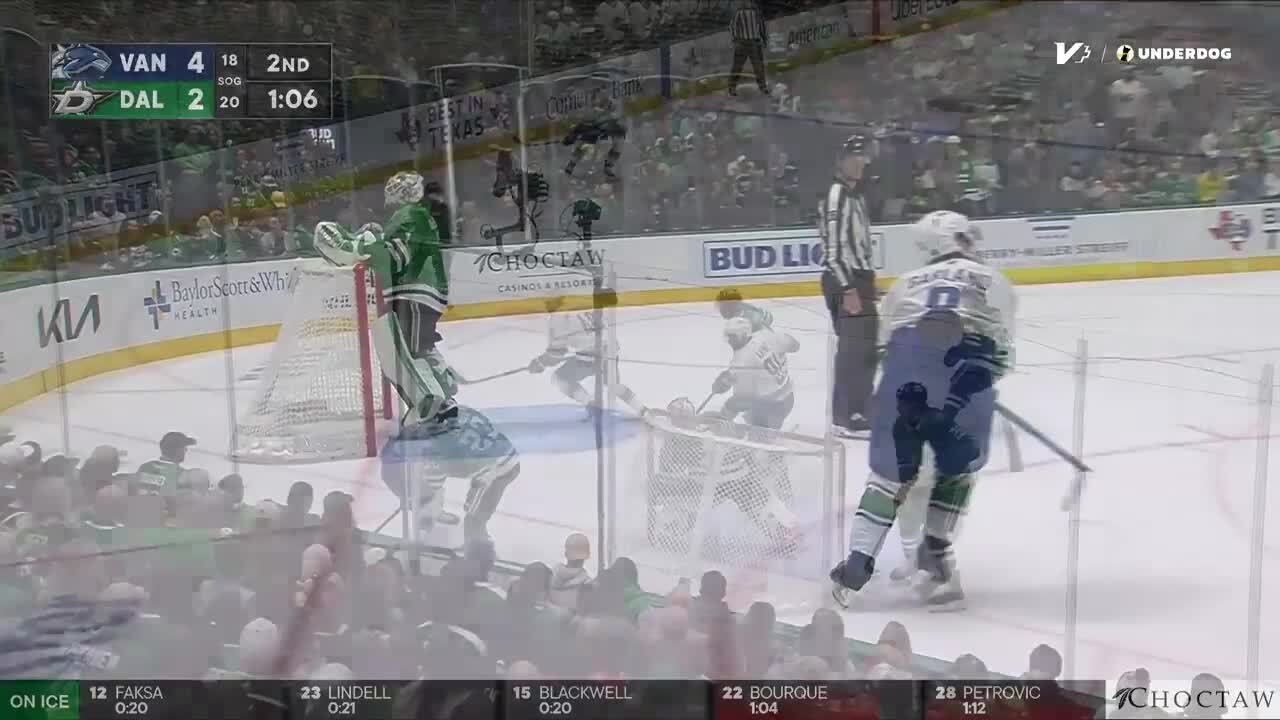 Conor Garland with a Goal vs. Dallas Stars