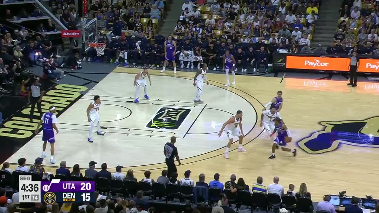 Lauri Markkanen dials from long distance