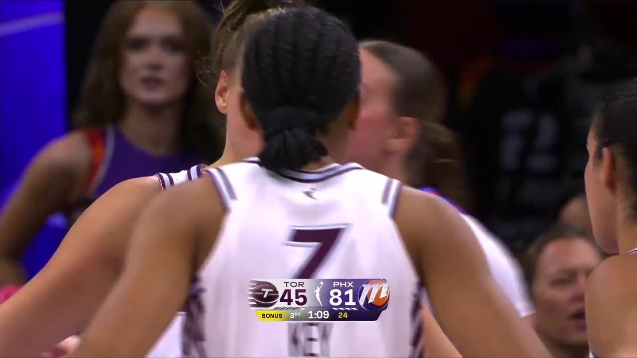 Laura Juskaite Top Points vs. Phoenix Mercury