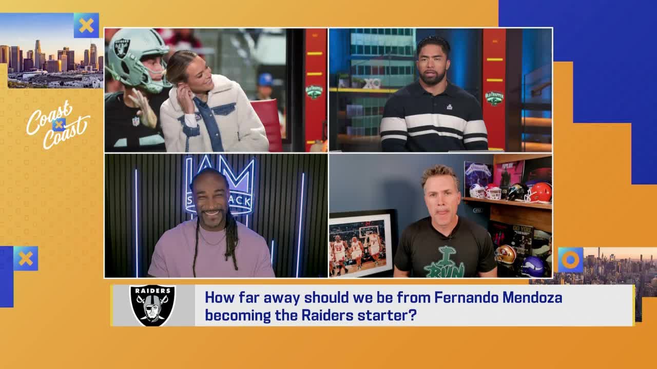 How far away should we be from Mendoza becoming Raiders starter? 'GMFB'