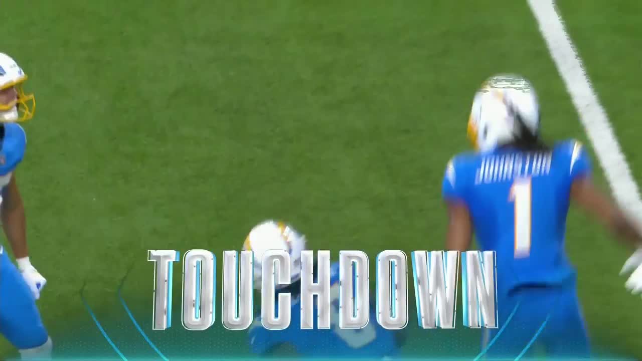 Can't-Miss Play: Herbert's 65-yard TD launch to Johnston involves a lot of air distance