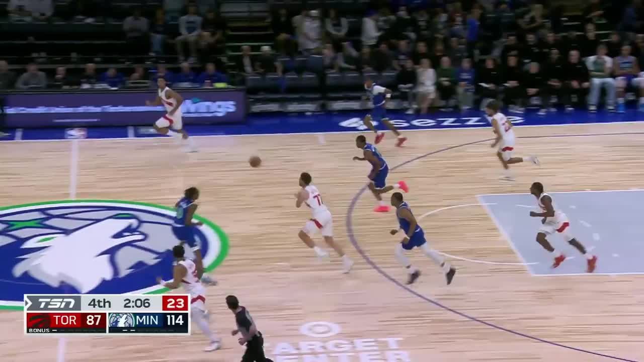Alijah Martin throws it down!