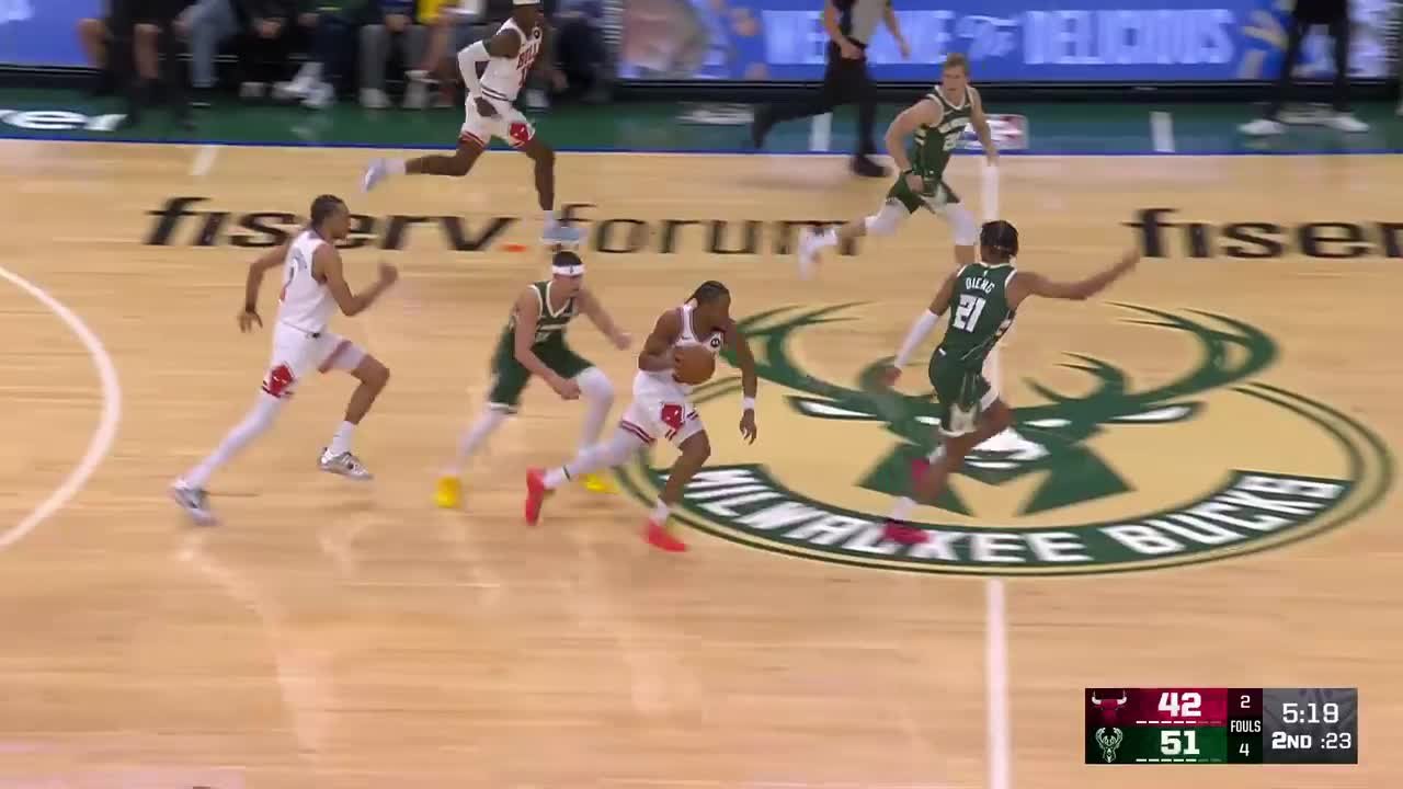 Isaac Okoro with the hoop & harm