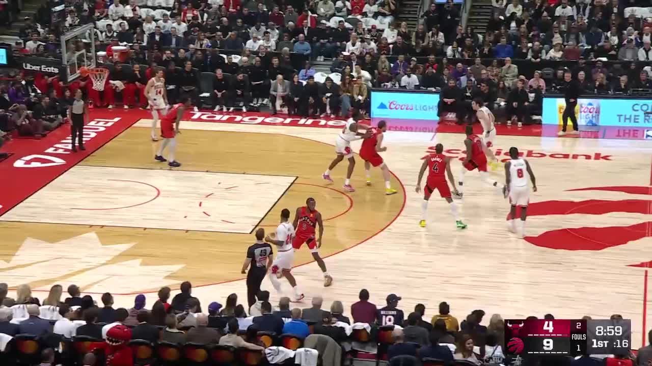 Jalen Smith with the flush