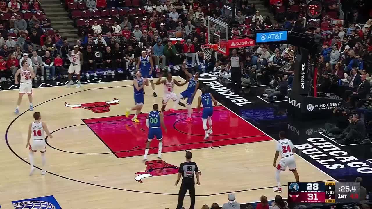 Caleb Wilson hammers it home