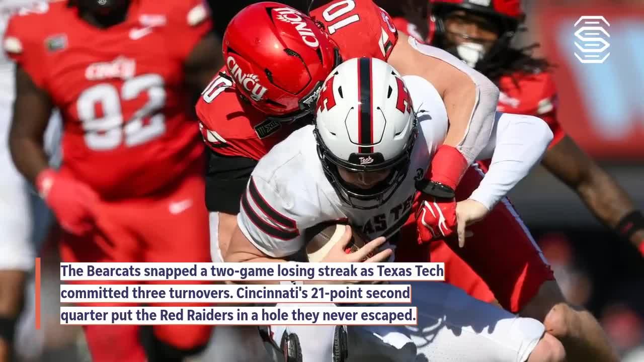 Cincinnati Stuns No. 8 Texas Tech and BYU Falls, Upending the Big 12 Race