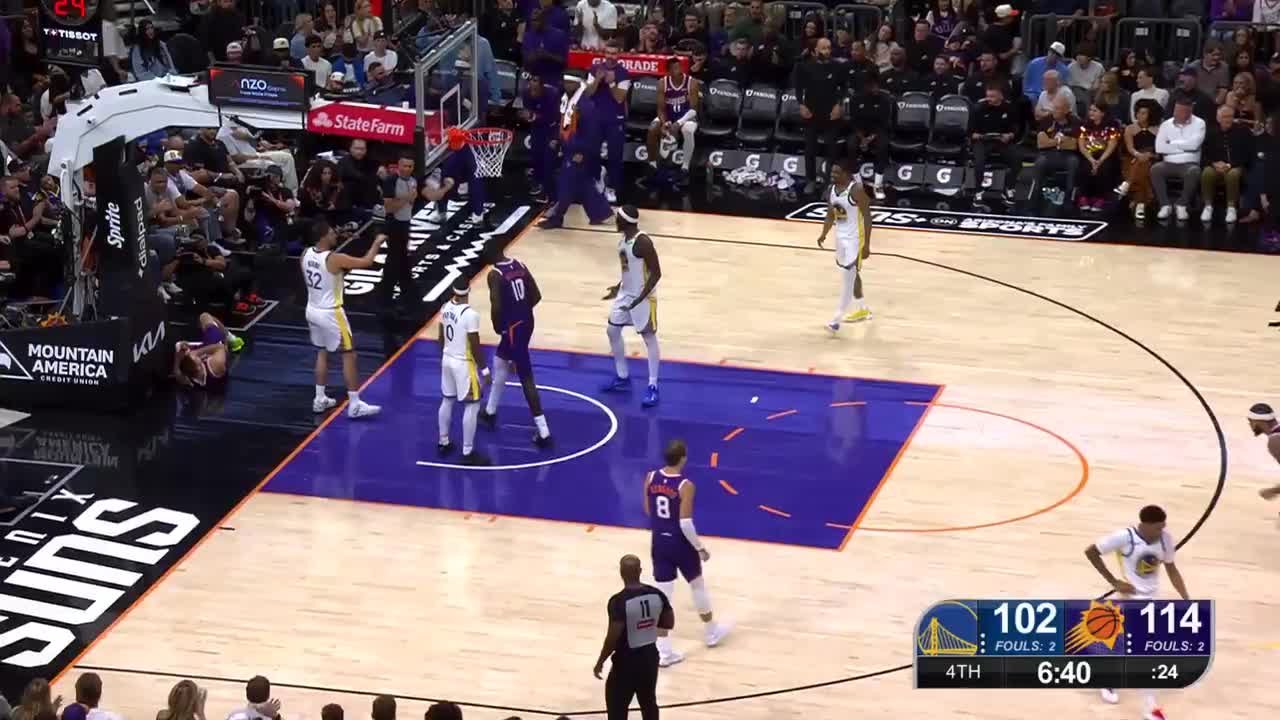 Collin Gillespie finishes through contact