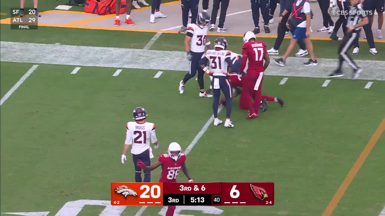 Can't-Miss Play: Michael Wilson resembles Randy Moss on absurd 11-yard catch vs. Broncos
