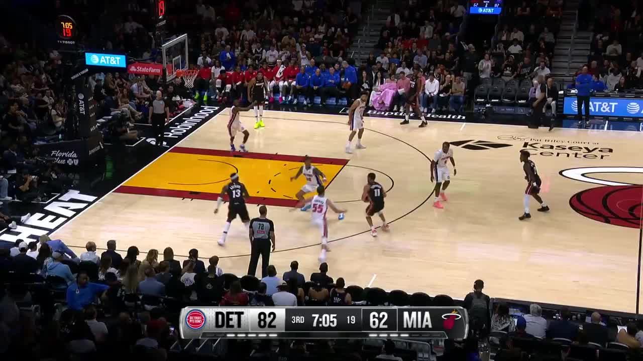 Nice dish from Bam Adebayo