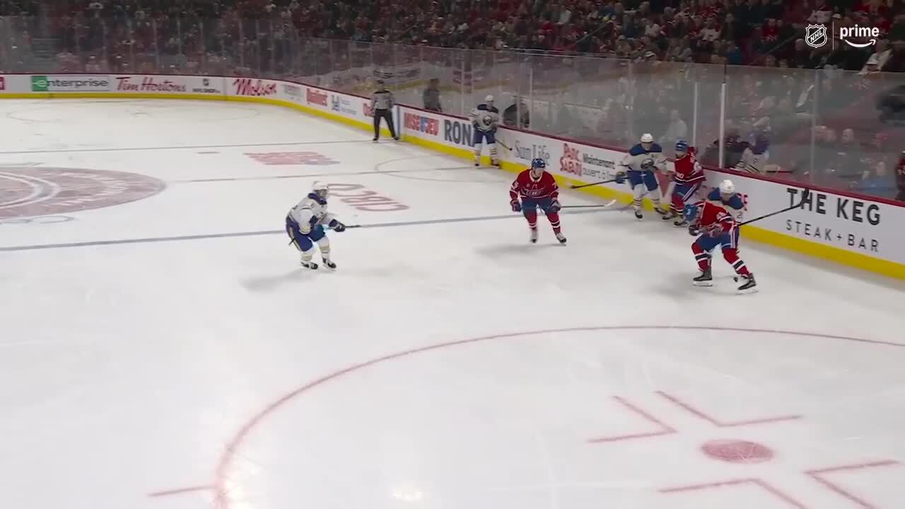 Jiri Kulich with a Goal vs. Montréal Canadiens