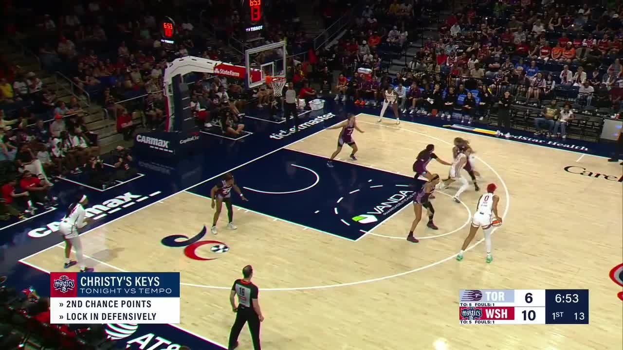 Kiki Iriafen Top Points vs. Toronto Tempo