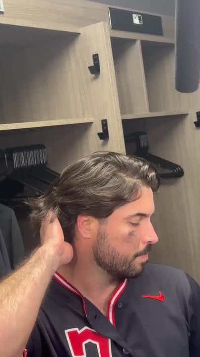 Guardians catcher Austin Hedges speaks on ALCS Game 6 loss. Video