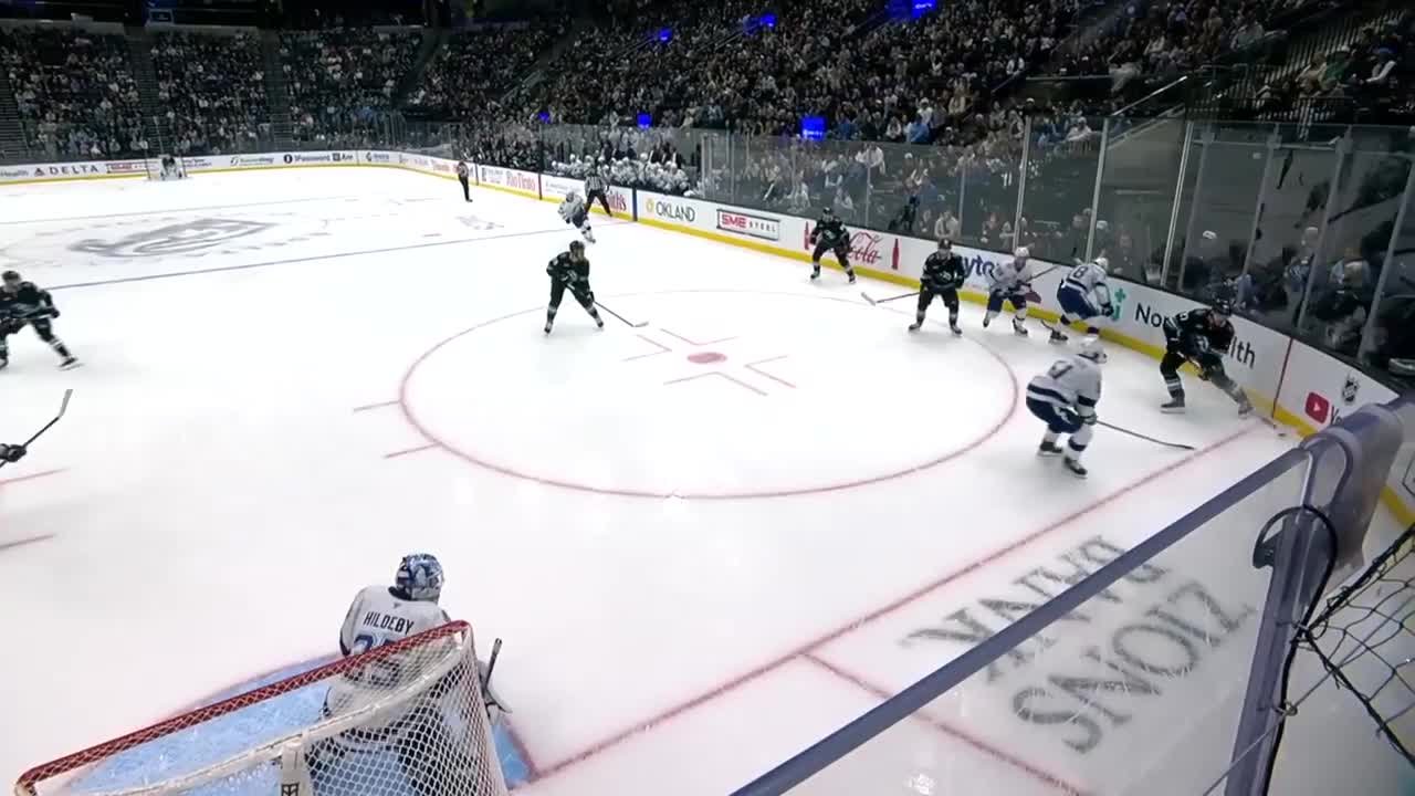 Kailer Yamamoto with a Hit vs. Tampa Bay Lightning