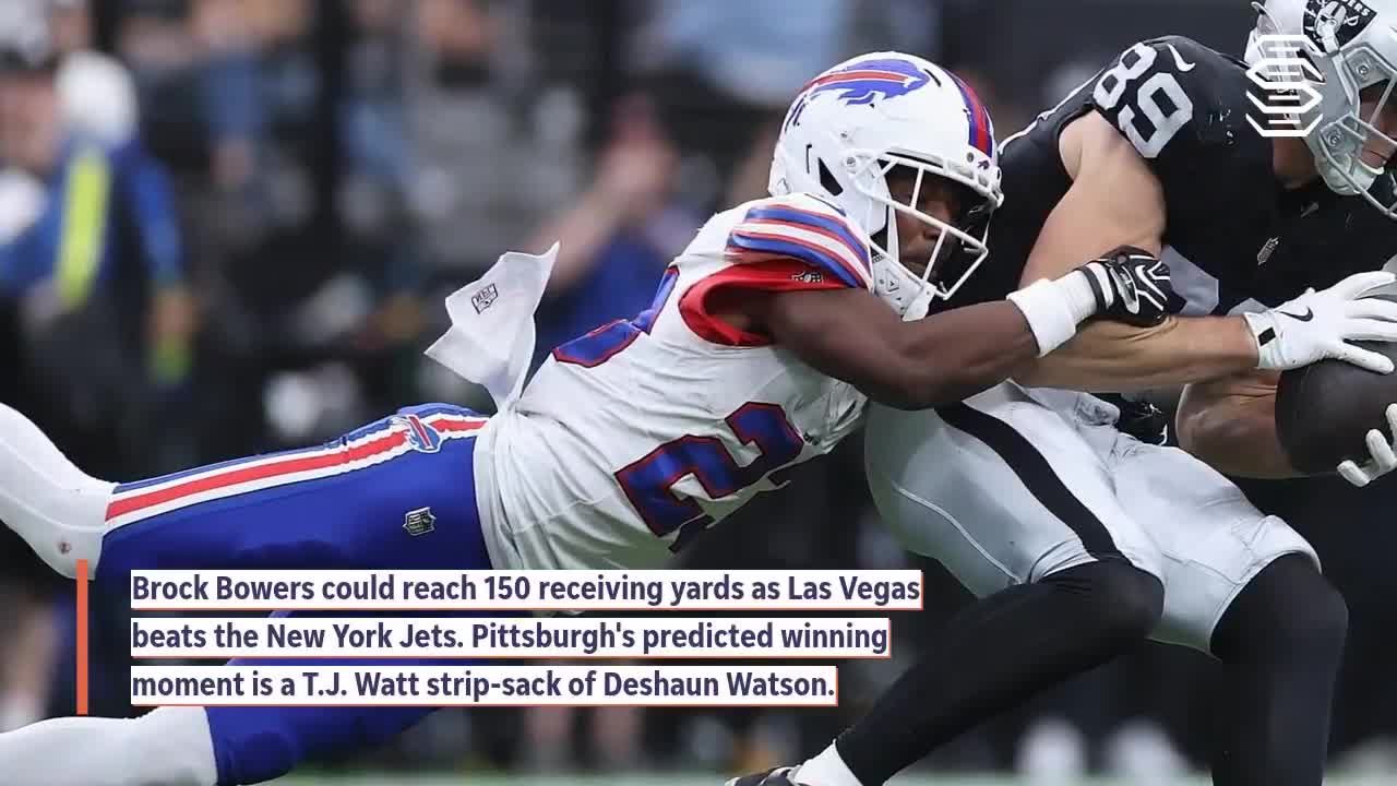 NFL Week 8 Bold Predictions: Bills Top Ravens, Brock Bowers Goes for 150