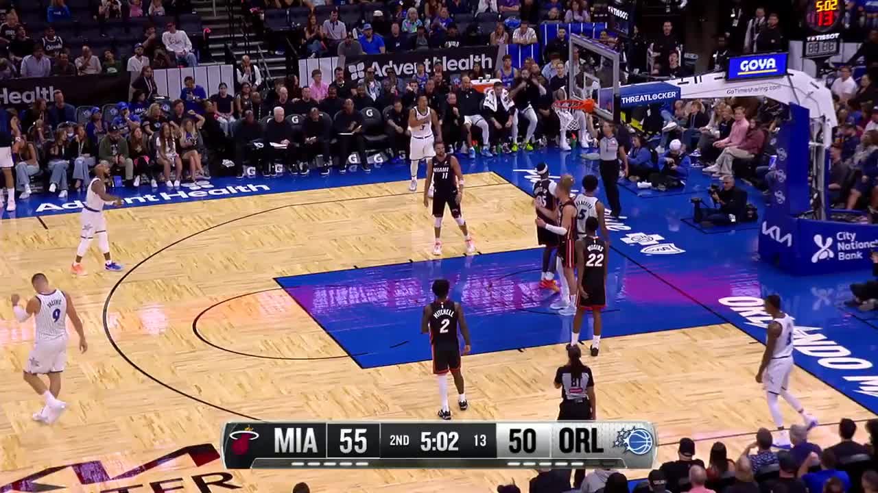 Orlando Magic vs. Miami Heat - Game Highlights