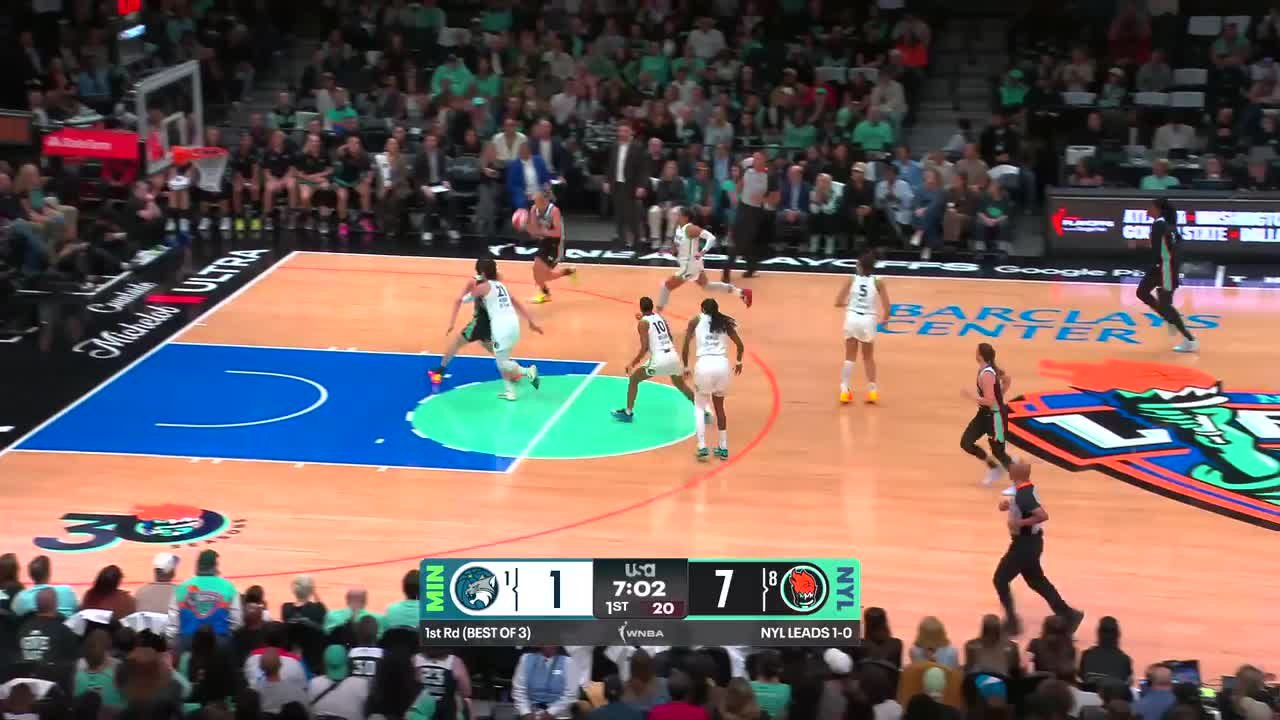 Leonie Fiebich Top Points vs. Minnesota Lynx