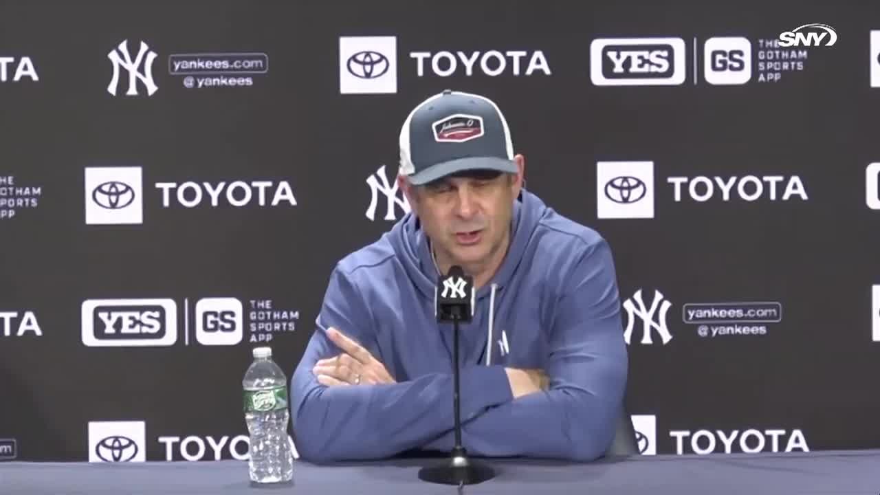 Aaron Boone responds to Anthony Rizzo’s criticism, discusses accountability after Yankees’ 2026 season