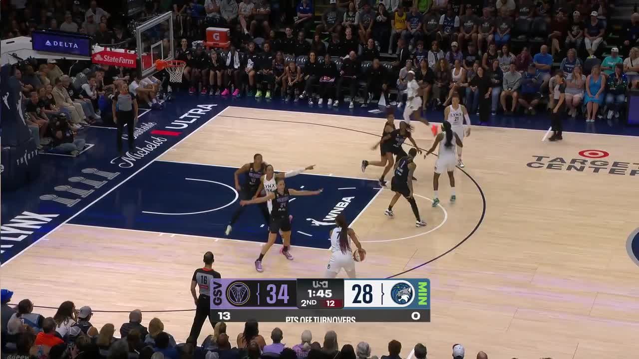 Natasha Howard Top Points vs. Golden State Valkyries