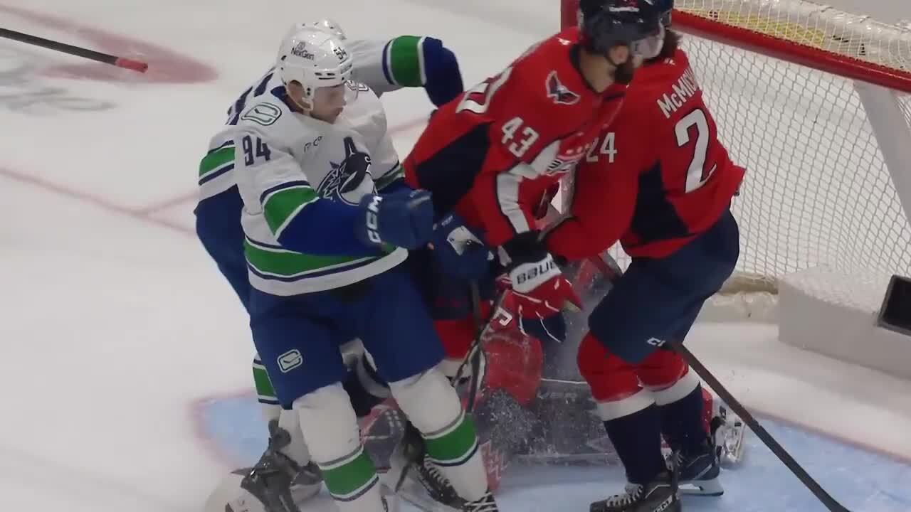 Tyler Myers with a Goal vs. Washington Capitals