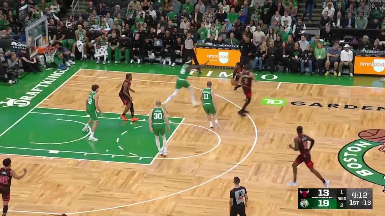Leonard Miller hammers it home