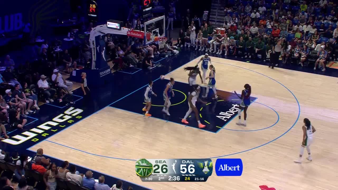 Dominique Malonga Top Points vs. Dallas Wings