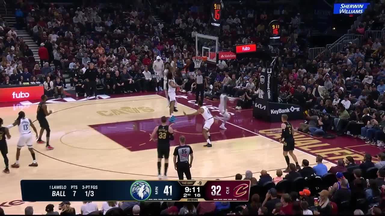 Peyton Watson with the 2 Pt