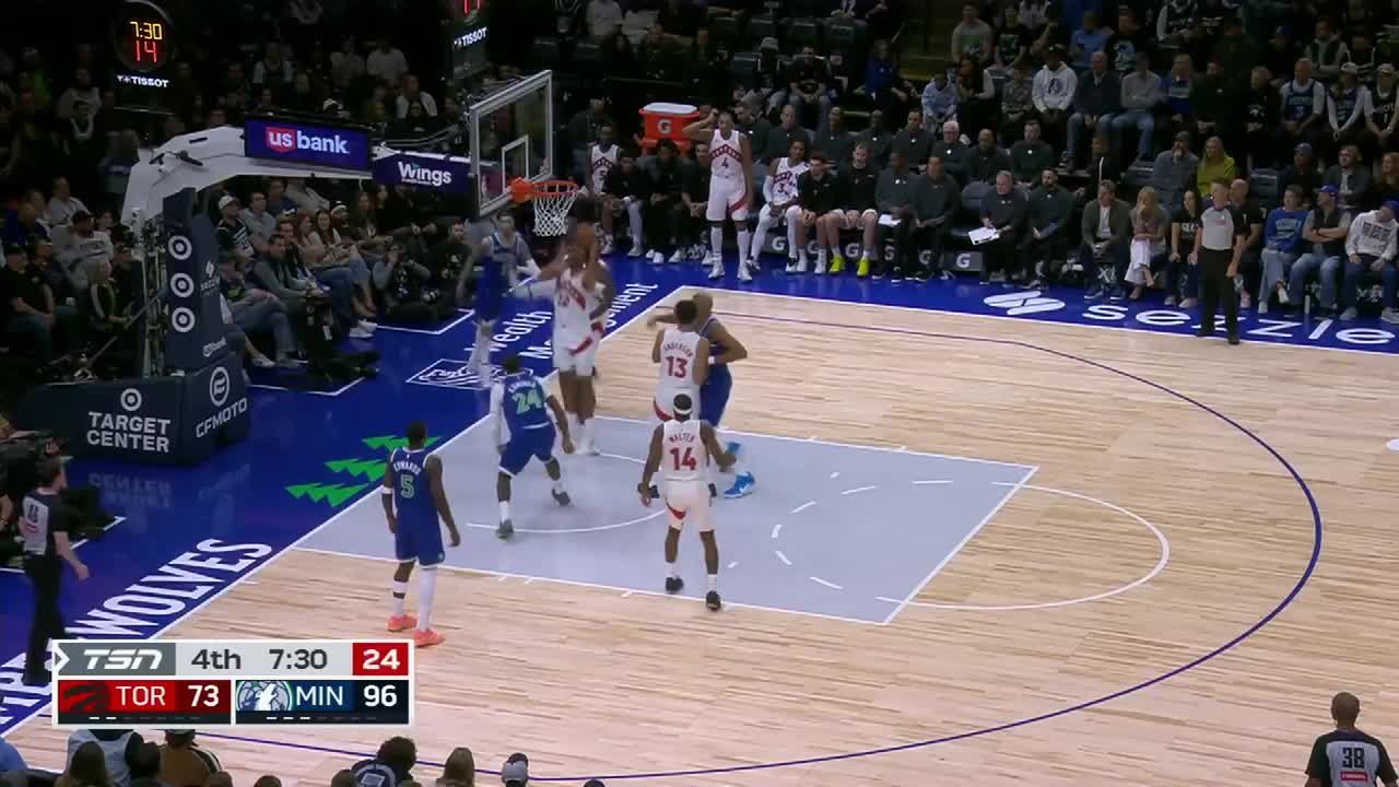 Allen Graves scores and draws the foul